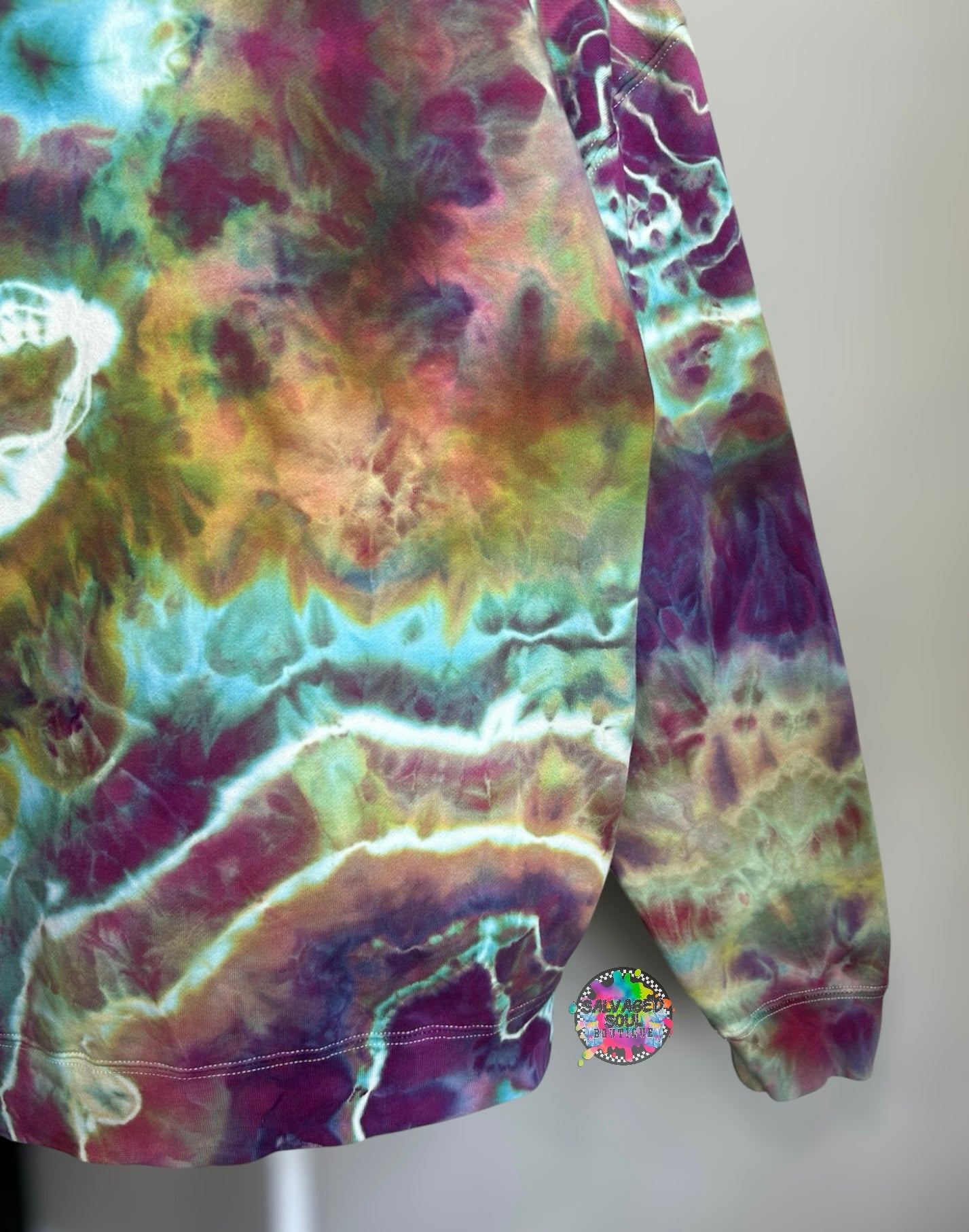 Hand Dyed Quarter-Zip (SIZE XL)