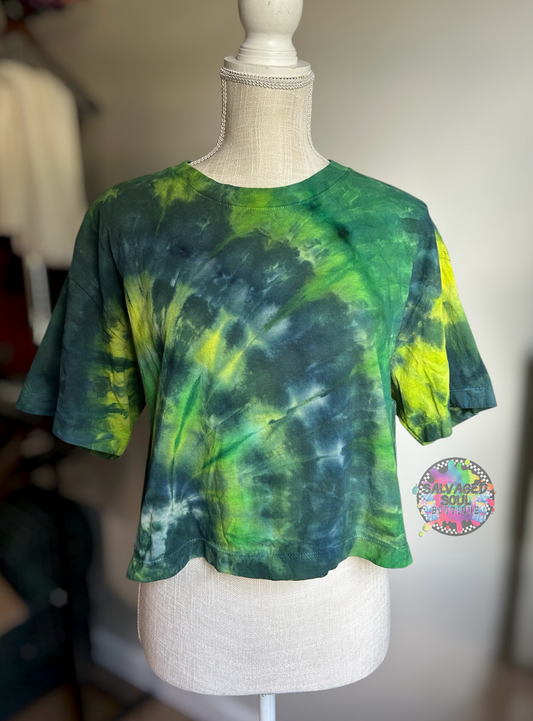 LARGE Heavyweight Crop Tee