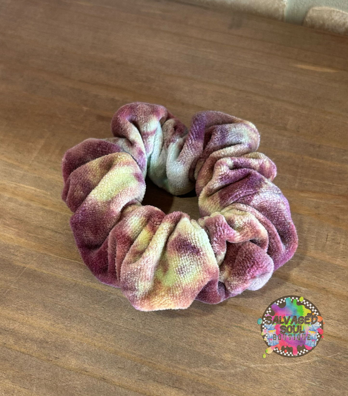 Ice Dye Scrunchie (Kaleidoscope)