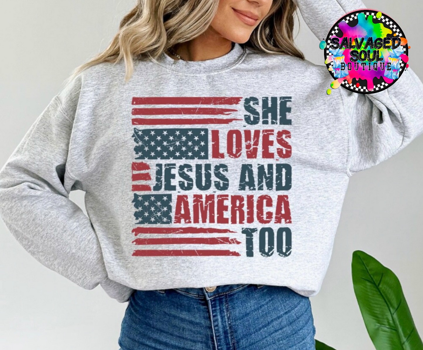 Loves Jesus and America Too