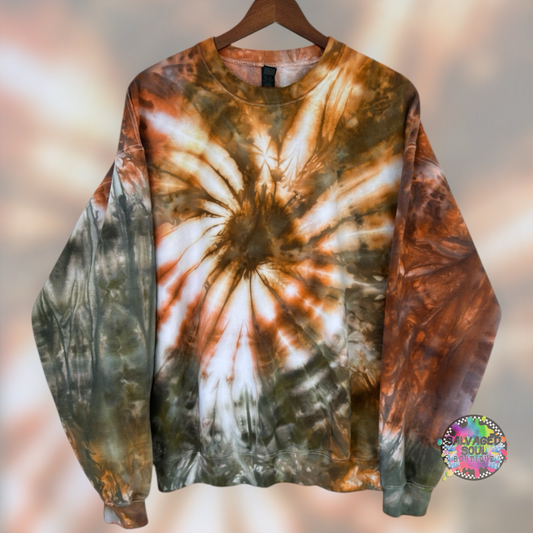 Large Spiral Ice Dye