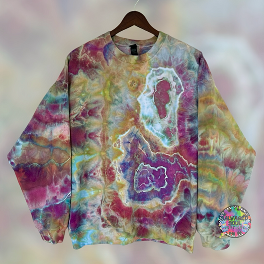Large Geode Ice Dye